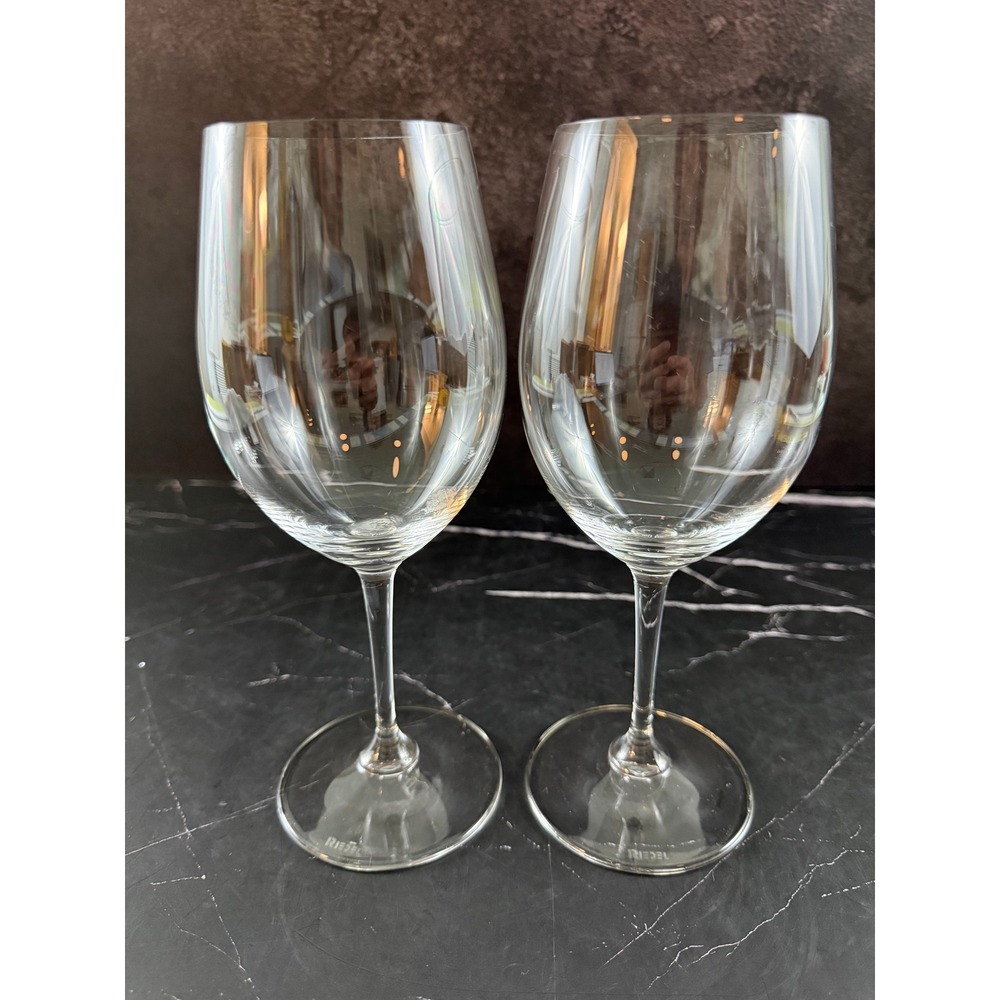 RIEDEL Wine Friendly White Wine/Champane Glass, Set of 2, MINT!